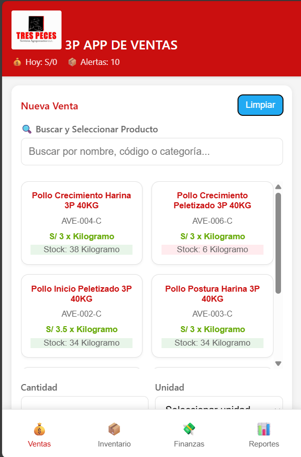 PWA Ventas